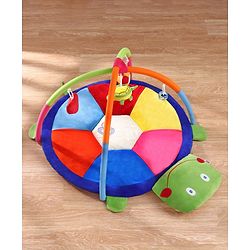 Babyhug Twist N Fold Move N Play Activity Gym Tortoise - Multicolor