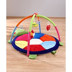 Babyhug Twist N Fold Move N Play Activity Gym Tortoise - Multicolor