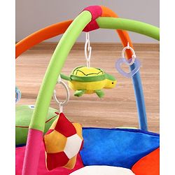 Babyhug Twist N Fold Move N Play Activity Gym Tortoise - Multicolor