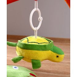 Babyhug Twist N Fold Move N Play Activity Gym Tortoise - Multicolor