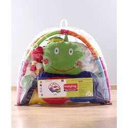 Babyhug Twist N Fold Move N Play Activity Gym Tortoise - Multicolor