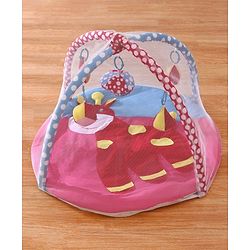 Babyhug Twist N Fold Move N Play Activity Gym Pony With Mosquito Net