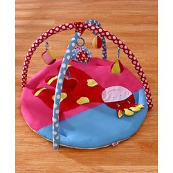 Babyhug Twist N Fold Move N Play Activity Gym Pony With Mosquito Net