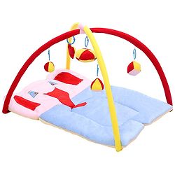 Babyhug Twist N Fold Move N Play Activity Gym Elephant - Multicolor