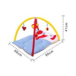 Babyhug Twist N Fold Move N Play Activity Gym Elephant - Multicolor