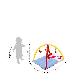 Babyhug Twist N Fold Move N Play Activity Gym Elephant - Multicolor