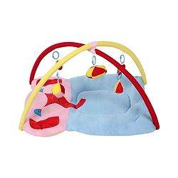 Babyhug Twist N Fold Move N Play Activity Gym Elephant - Multicolor