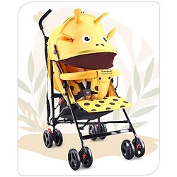 Babyhug Lil Giffee Baby Stroller - Yellow