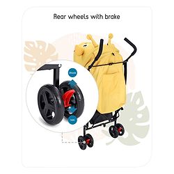 Babyhug Lil Giffee Baby Stroller - Yellow