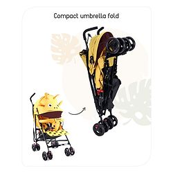 Babyhug Lil Giffee Baby Stroller - Yellow