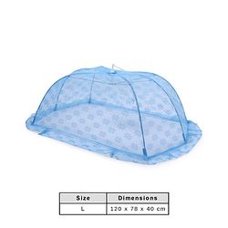 Babyhug Portable Baby Mosquito Net Large  - Blue