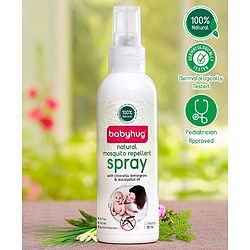 Babyhug 100% Natural Mosquito Repellent Spray - 100 ml