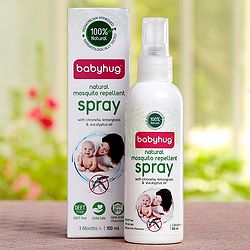 Babyhug 100% Natural Mosquito Repellent Spray - 100 ml