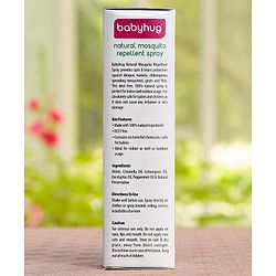 Babyhug 100% Natural Mosquito Repellent Spray - 100 ml