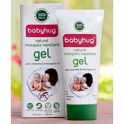 Babyhug 100% Natural Mosquito Repellent Gel - 50 ml