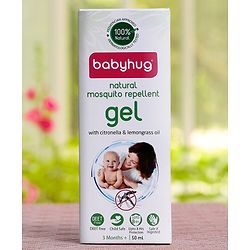 Babyhug 100% Natural Mosquito Repellent Gel - 50 ml