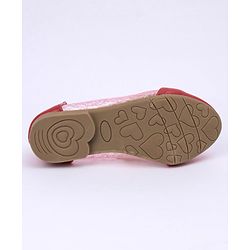 Cute Walk by Babyhug Bellies Bow Applique Embellished - Red