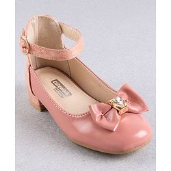 Cute Walk by Babyhug Bellies Bow Applique Embellished - Pink