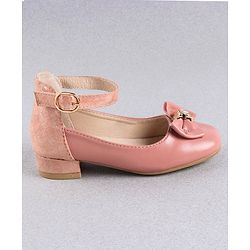 Cute Walk by Babyhug Bellies Bow Applique Embellished - Pink