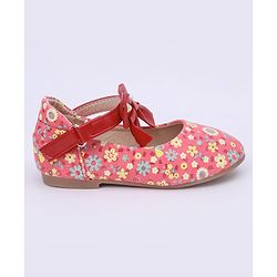 Cute Walk by Babyhug Floral Printed Bellies - Pink