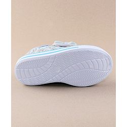 Cute Walk by Babyhug Casual Shoes With Bow - Light Blue