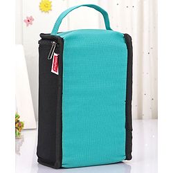 Babyhug Insulated Feeding Bottle Cover for 2 Bottles - Turquoise