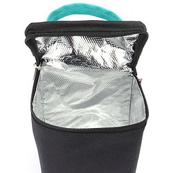 Babyhug Insulated Feeding Bottle Cover for 2 Bottles - Turquoise
