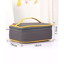 Babyhug Multipurpose Feeding Set Cover - Yellow Grey