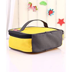 Babyhug Multipurpose Feeding Set Cover - Yellow Grey