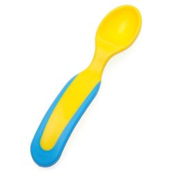 Babyhug Suction Bowl with Spoon - Yellow Blue