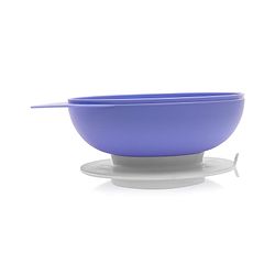 Babyhug Suction Bowl with Spoon - Purple Orange