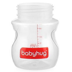 Babyhug Wide Neck Sterilizable Feeding Bottle Red - 160 ml
