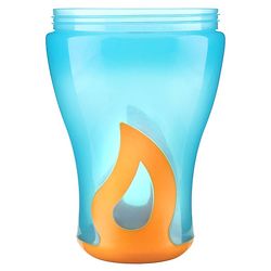 Babyhug Slide Straw Sipper - Orange Blue