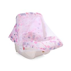 Babyhug Spring 5 in 1 Carry Cot Cum Rocker With Mosquito Net - Pink