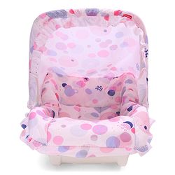 Babyhug Spring 5 in 1 Carry Cot Cum Rocker With Mosquito Net - Pink