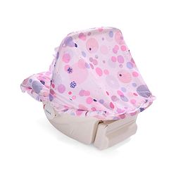 Babyhug Spring 5 in 1 Carry Cot Cum Rocker With Mosquito Net - Pink
