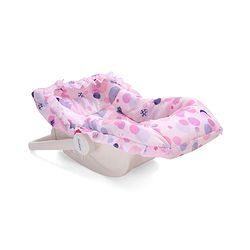 Babyhug Spring 5 in 1 Carry Cot Cum Rocker With Mosquito Net - Pink