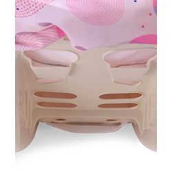 Babyhug Spring 5 in 1 Carry Cot Cum Rocker With Mosquito Net - Pink