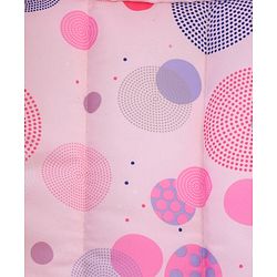 Babyhug Spring 5 in 1 Carry Cot Cum Rocker With Mosquito Net - Pink