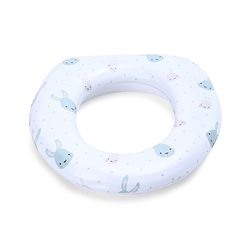 Babyhug Potty Seat Rabbit Print - White