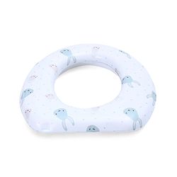 Babyhug Potty Seat Rabbit Print - White