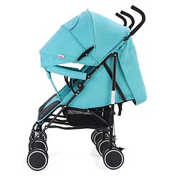 Babyhug Deuce Twin Stroller - Green