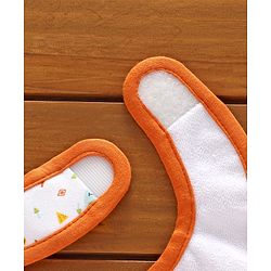 Babyhug Cotton Bibs Set of 3 - Multicolor