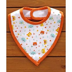 Babyhug Cotton Bibs Set of 3 - Multicolor