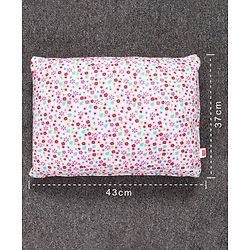 Babyhug Cotton Pillow Floral Print - Pink