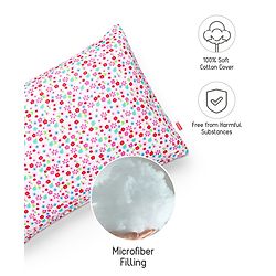 Babyhug Cotton Pillow Floral Print - Pink