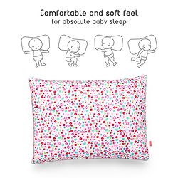 Babyhug Cotton Pillow Floral Print - Pink
