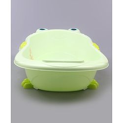 Babyhug Bath Tub With Bath Tray Animal Print - Yellow