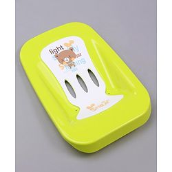 Babyhug Bath Tub With Bath Tray Animal Print - Yellow