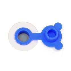 Babyhug Large Size Bath Tub With Bath Sling Bear Print - Blue (Color May Vary)